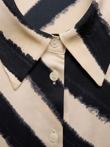MANGO Blouse 'IDEALE' in Grey