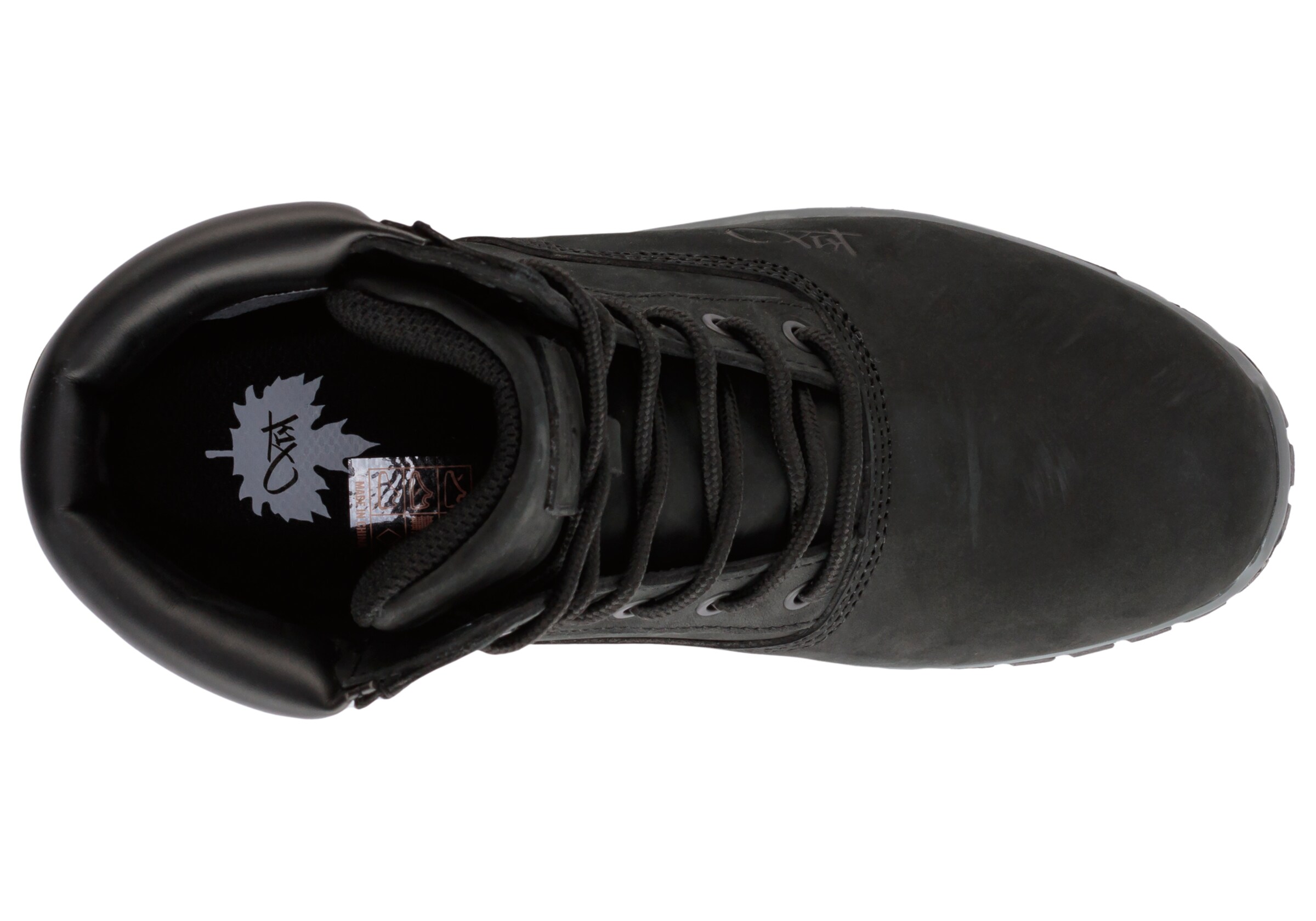 K1X Schnürboots in Schwarz