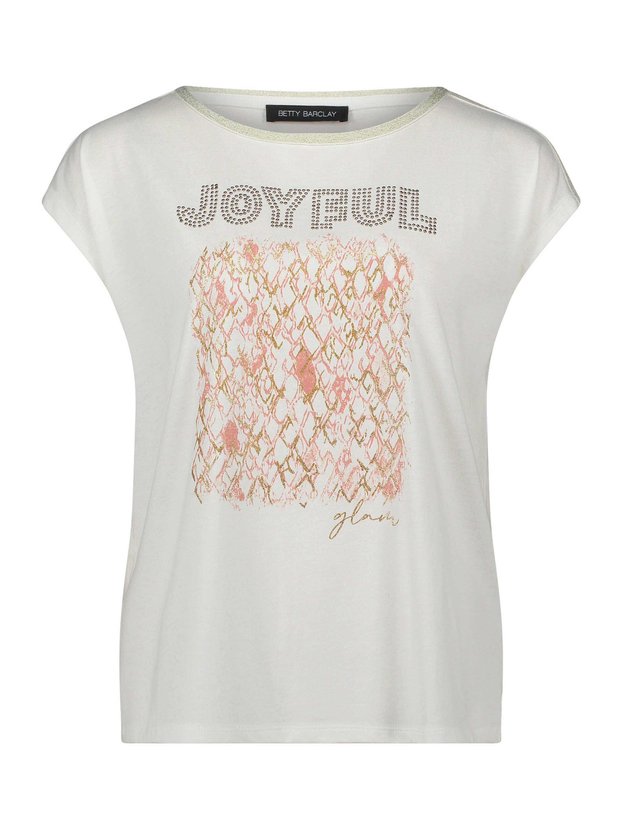 Betty Barclay Blusenshirt mit U-Boot-Ausschnitt in weiß, Produktansicht