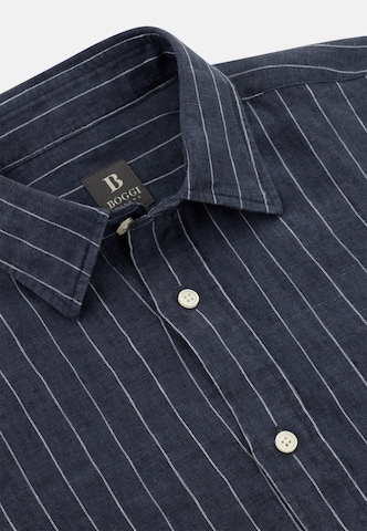 Coupe regular Chemise Boggi Milano en bleu