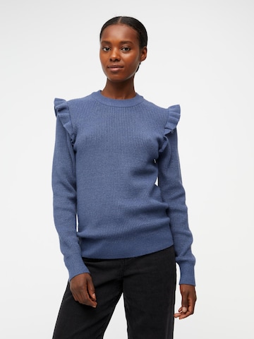 Pull-over 'Malena' OBJECT en bleu : devant