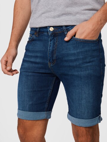 Coupe slim Jean Trendyol en bleu