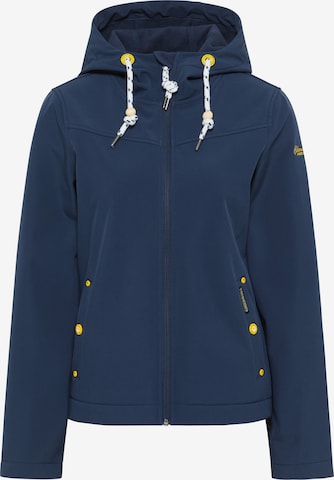 Schmuddelwedda Weatherproof jacket in Blue: front