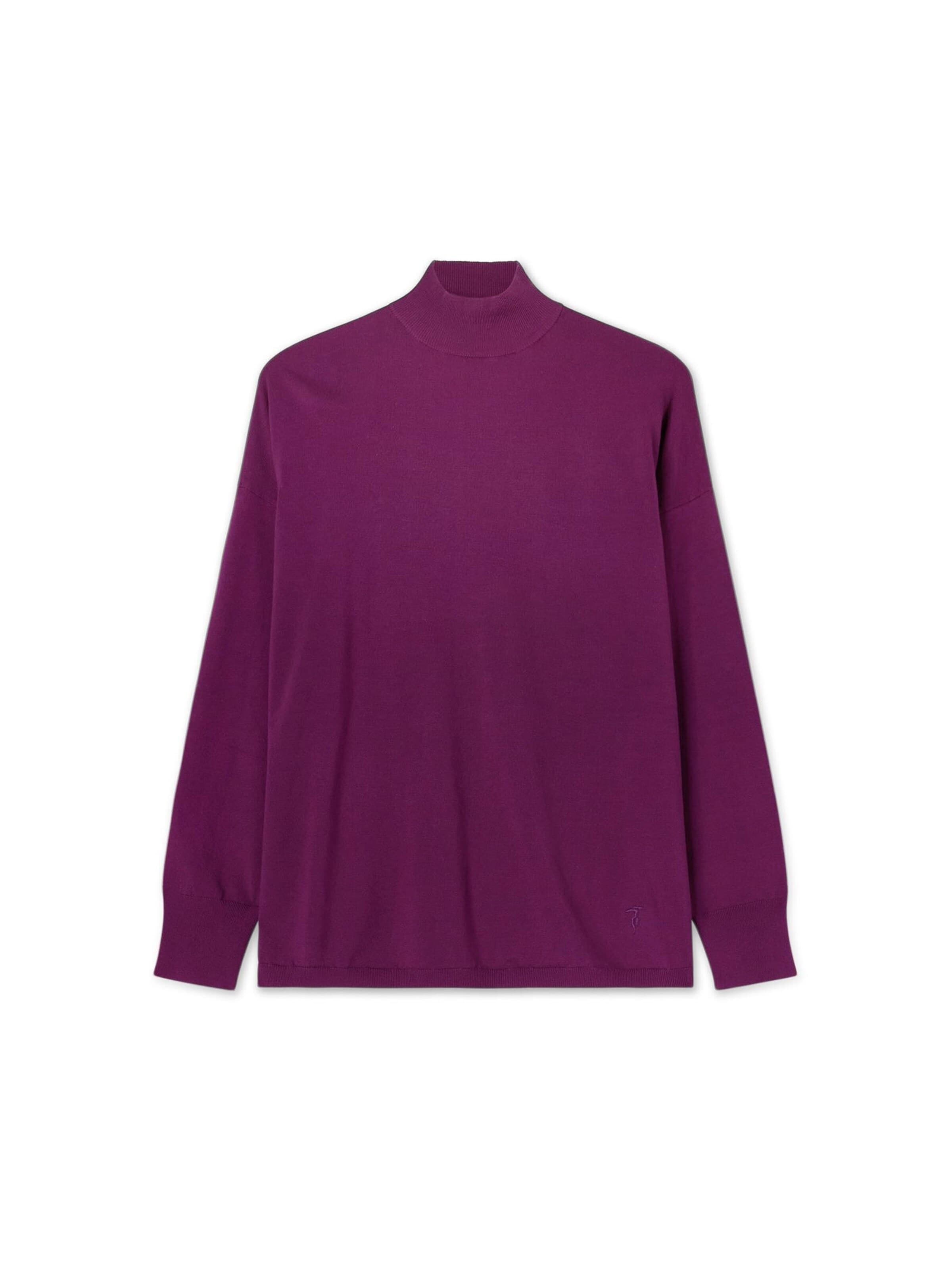 Pullover di Trussardi in lilla: frontale