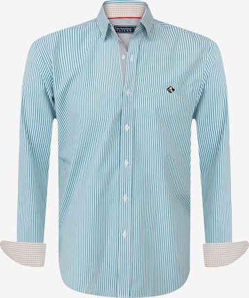 Sir Raymond Tailor Overhemd 'BEKIM' in Blauw: voorkant