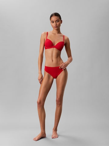 Invisible Soutien-gorge Calvin Klein Underwear en rouge