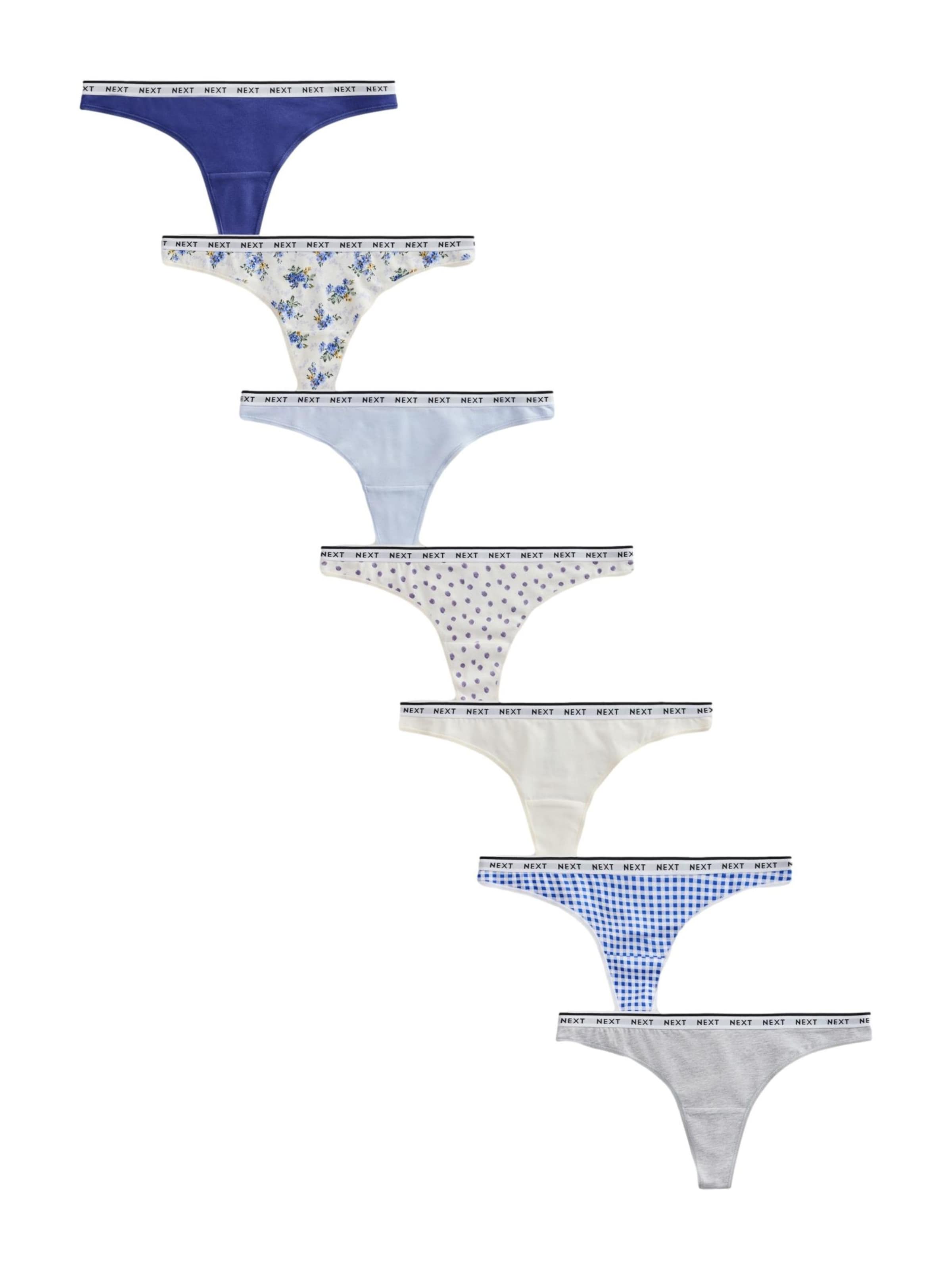 Next Стринги в Синий: спереди