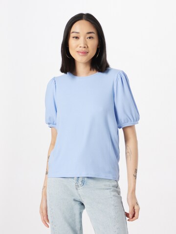 T-shirt 'Jamie' OBJECT en bleu : devant