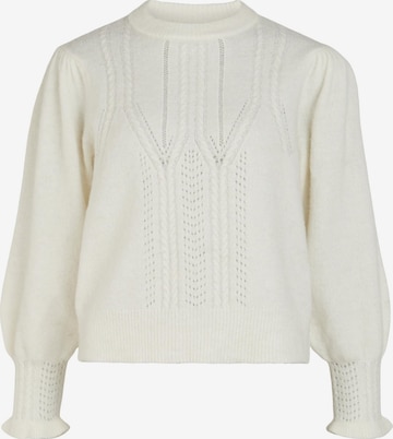 Pullover 'OPHELIA' di OBJECT in bianco: frontale