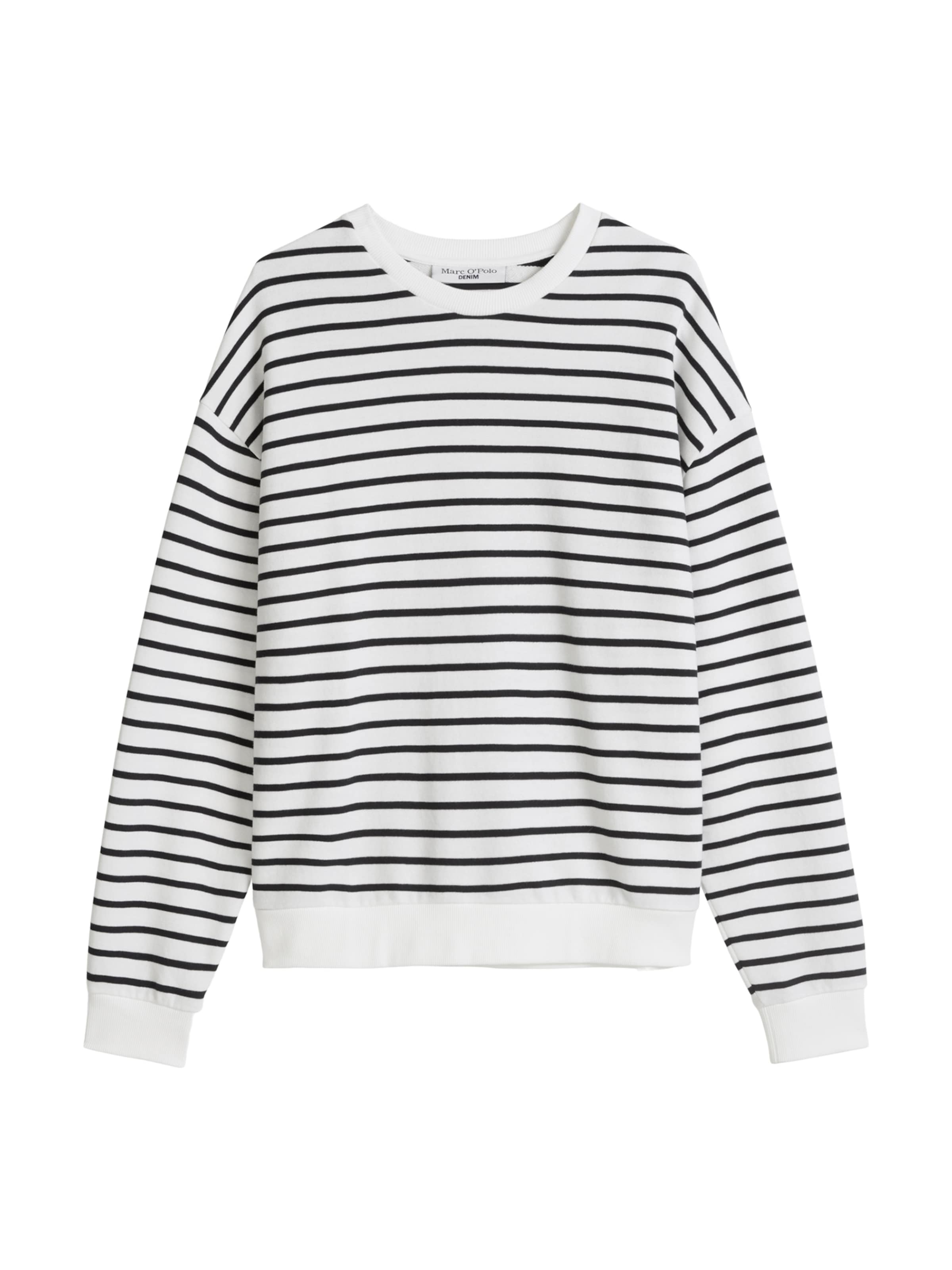 Marc O'Polo DENIM Μπλούζα φούτερ σε λευκό: μπροστά