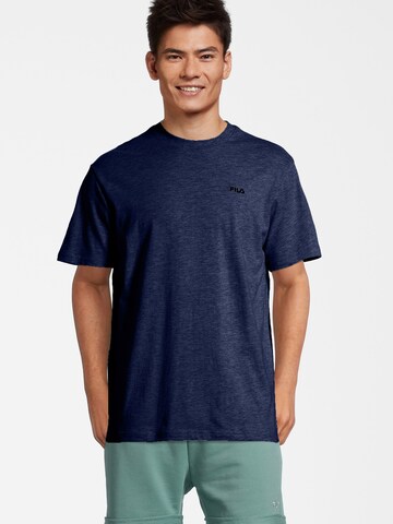 FILA Shirt 'Berloz' in Blauw: voorkant