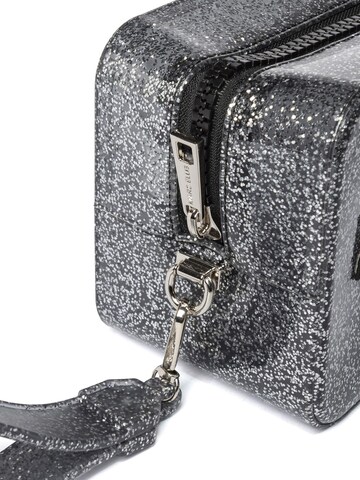Borsa a mano 'Borsa a Mano Marc Ellis Polyurethane con Tracolla e Zip' di Marc Ellis in argento
