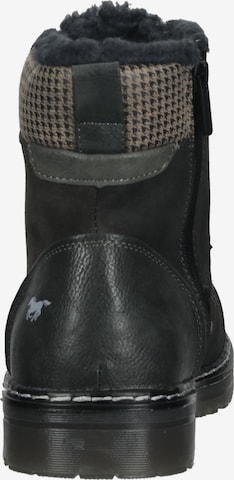 MUSTANG Lace-Up Boots in Grey