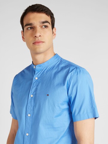 Coupe regular Chemise 'Flex' TOMMY HILFIGER en bleu