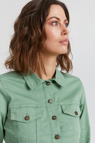Veste mi-saison Fransa en vert