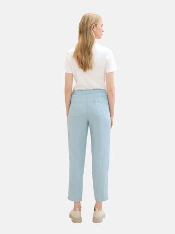 Regular Pantalon TOM TAILOR en bleu