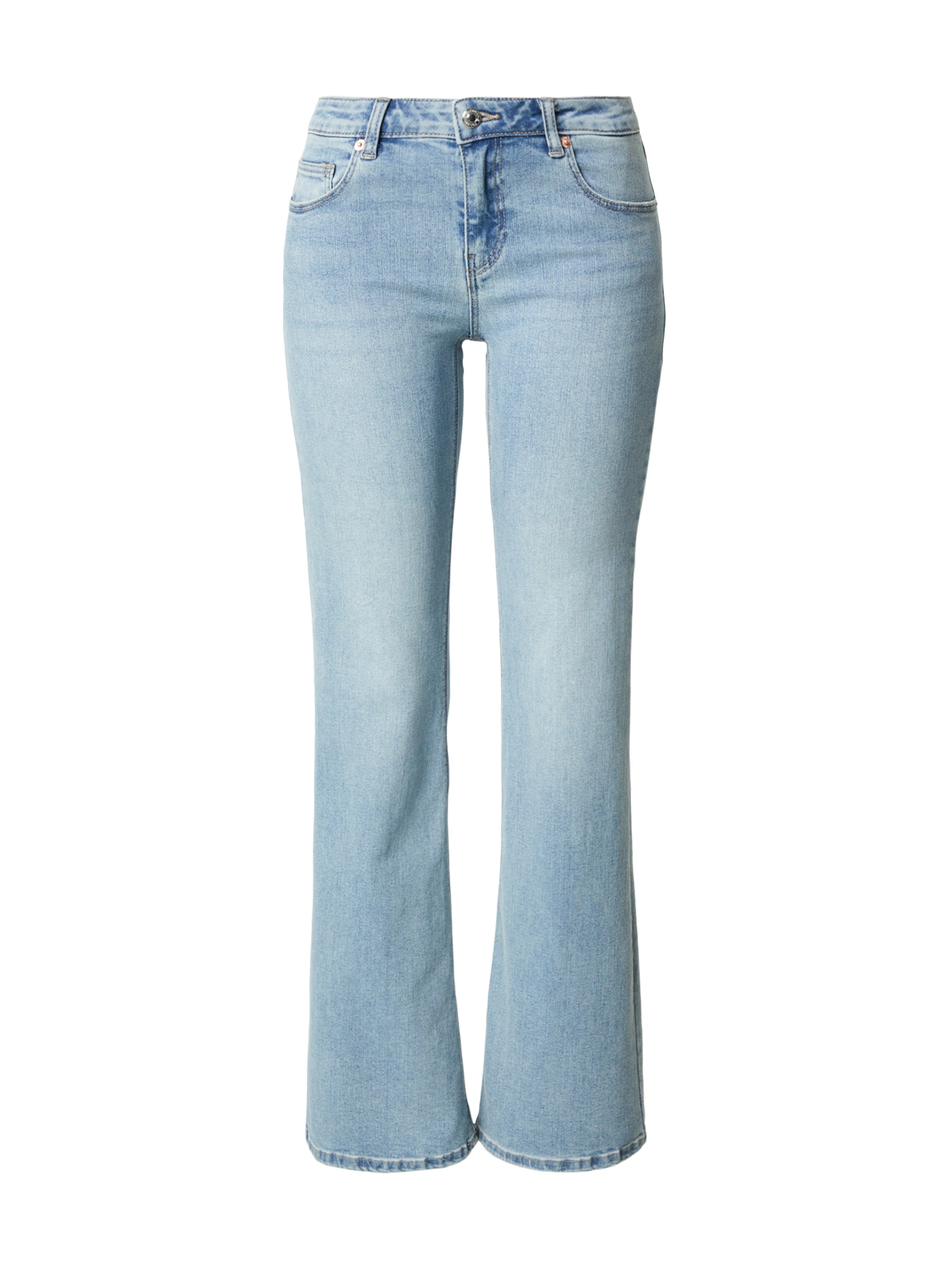 Tally Weijl Džínsy - Modrá: predná strana