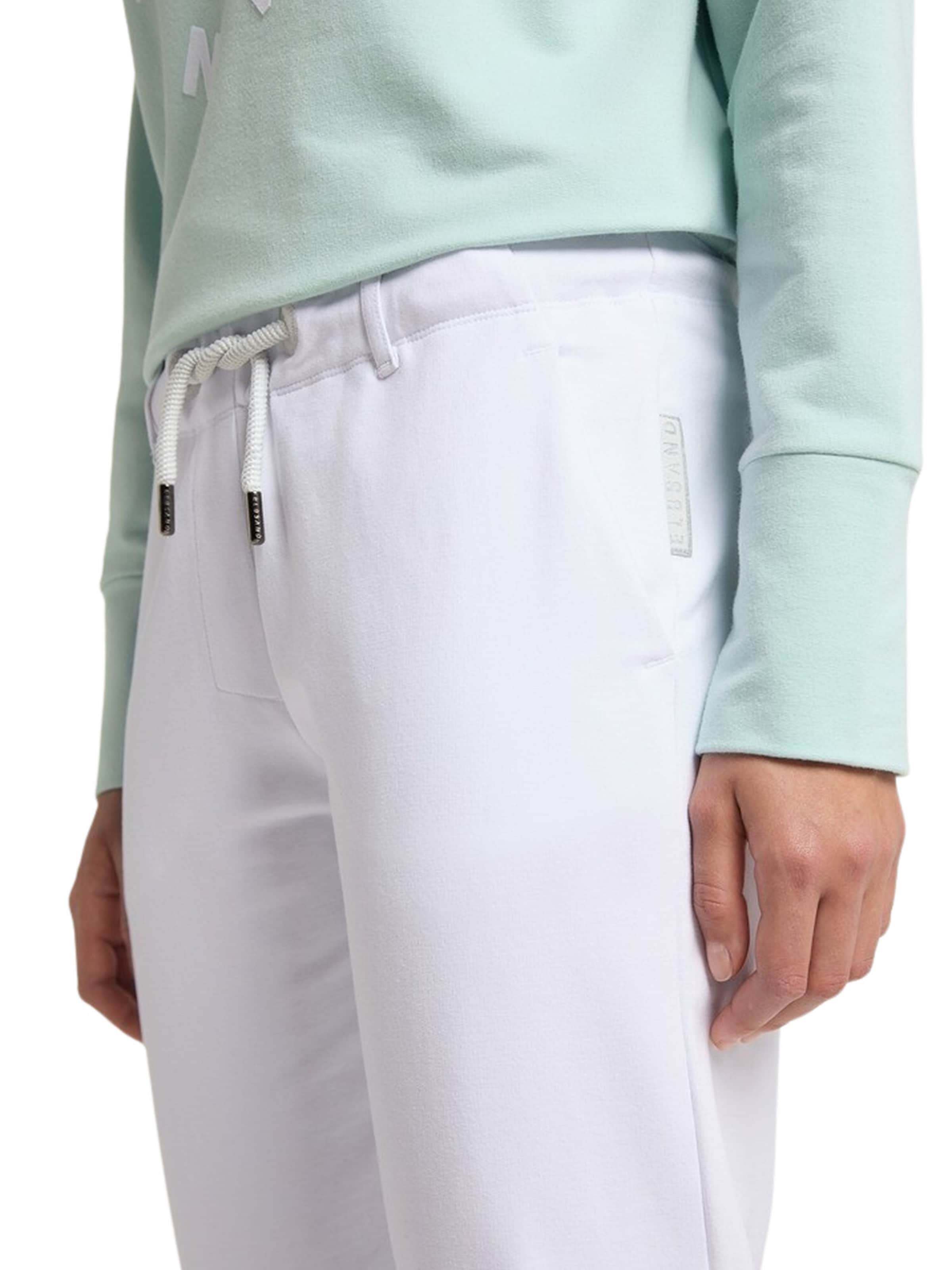 Regular Pantalon 'Ivalo' Elbsand en blanc