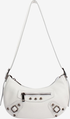 faina Shoulder bag in White: front