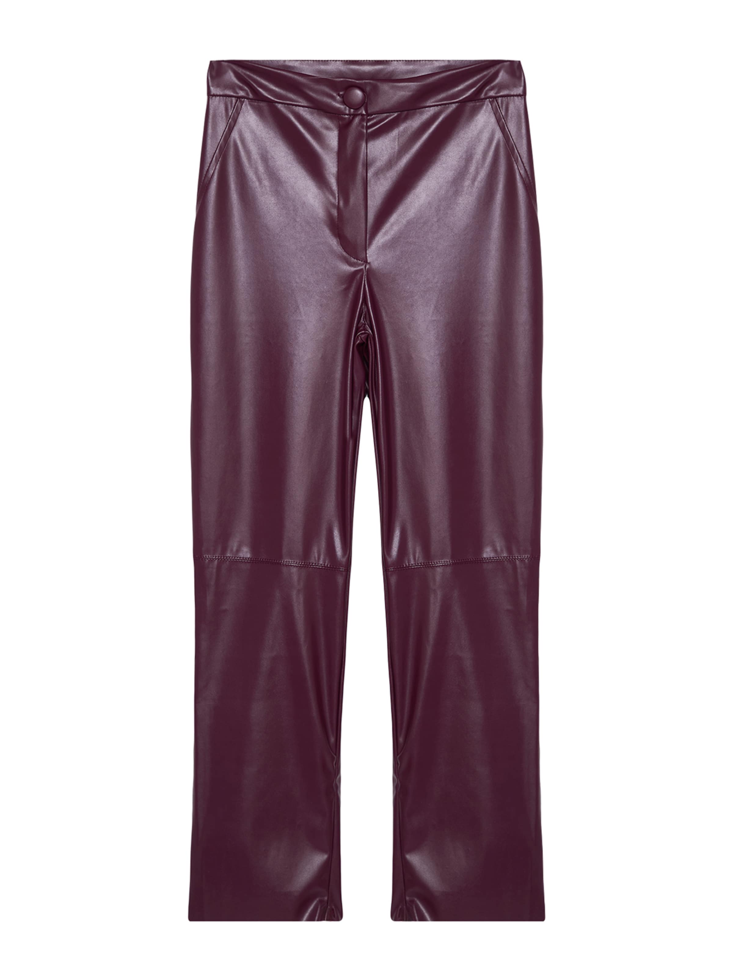 Regular Pantalon Trendyol en rouge : devant