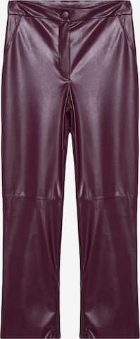 Regular Pantalon Trendyol en rouge : devant