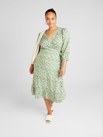 ONLY Carmakoma Φόρεμα 'LIVIA' σε πράσινο