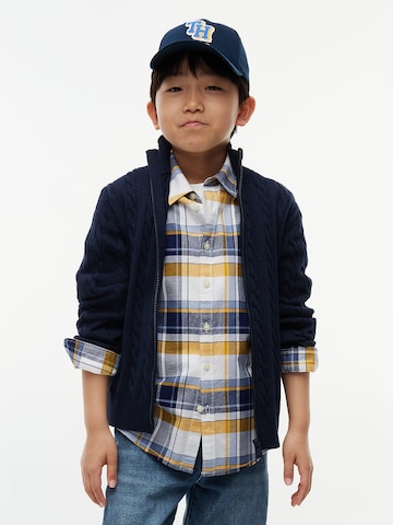 TOMMY HILFIGER Strickjacke in Blau: Vorderseite
