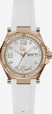 Gc Analog Watch 'Legacy Lady' in White: front