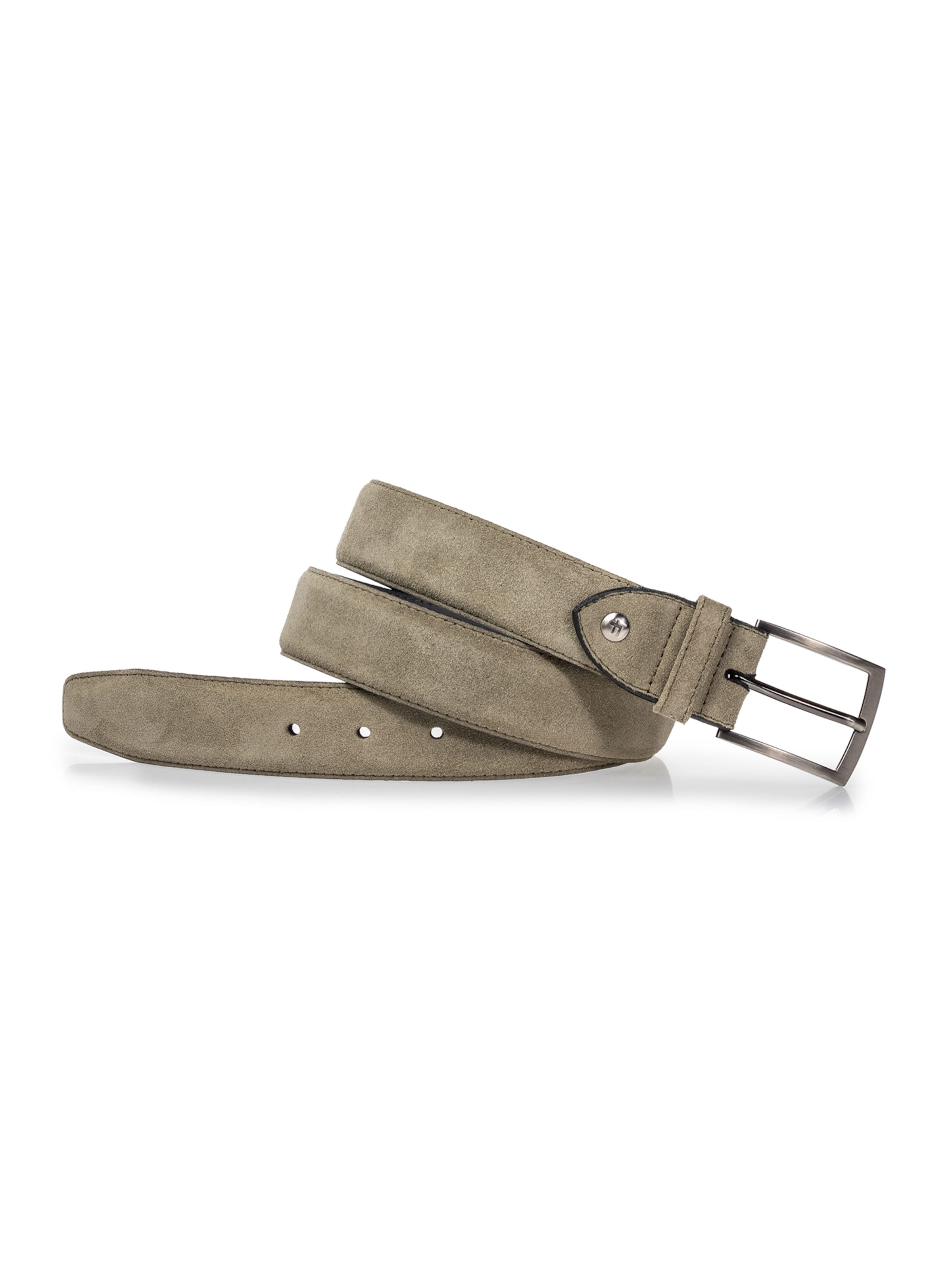 Floris van Bommel Riem 'DE BELTER 52' in Groen: voorkant