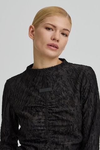 Ball Bluse in Schwarz