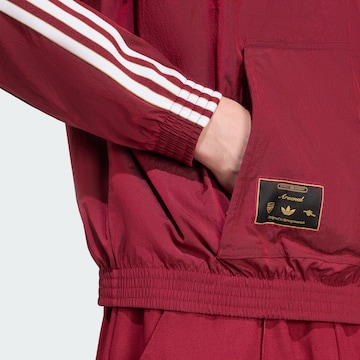 Veste mi-saison 'Arsenal Terrace Icons' ADIDAS ORIGINALS en rouge