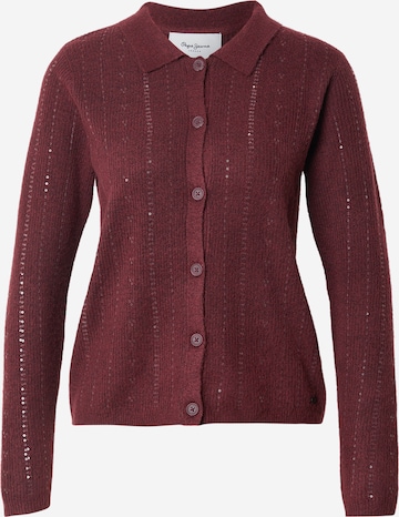 Giacchetta 'ELAINE' di Pepe Jeans in rosso: frontale