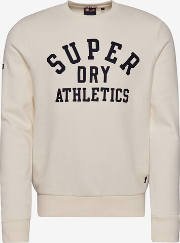 Superdry Superdry Vintage Gym Athletic Sweatshirt in Weiß: predná strana