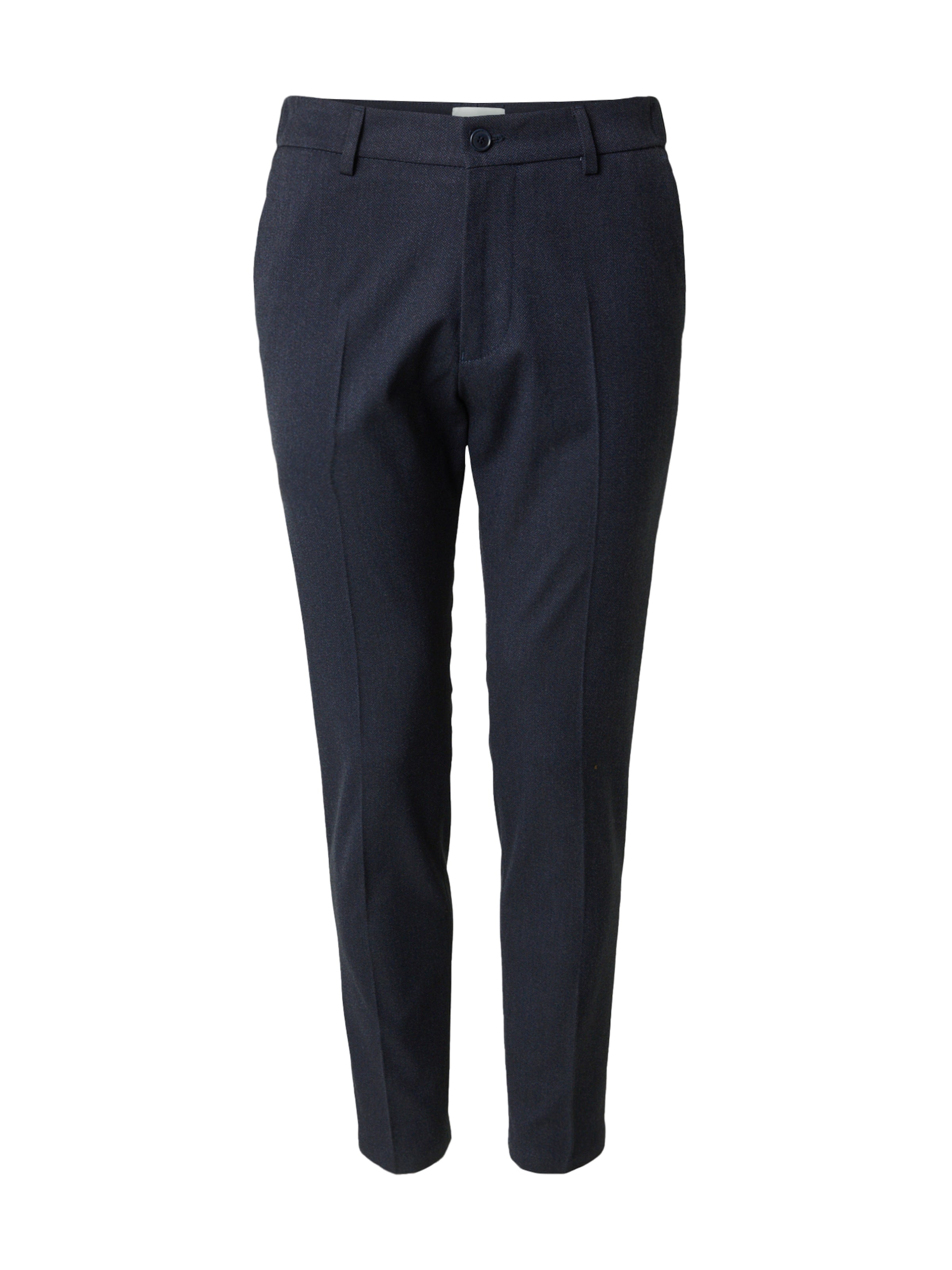 DRYKORN regular Παντελόνι με τσάκιση 'AJEND' σε μπλε: μπροστά