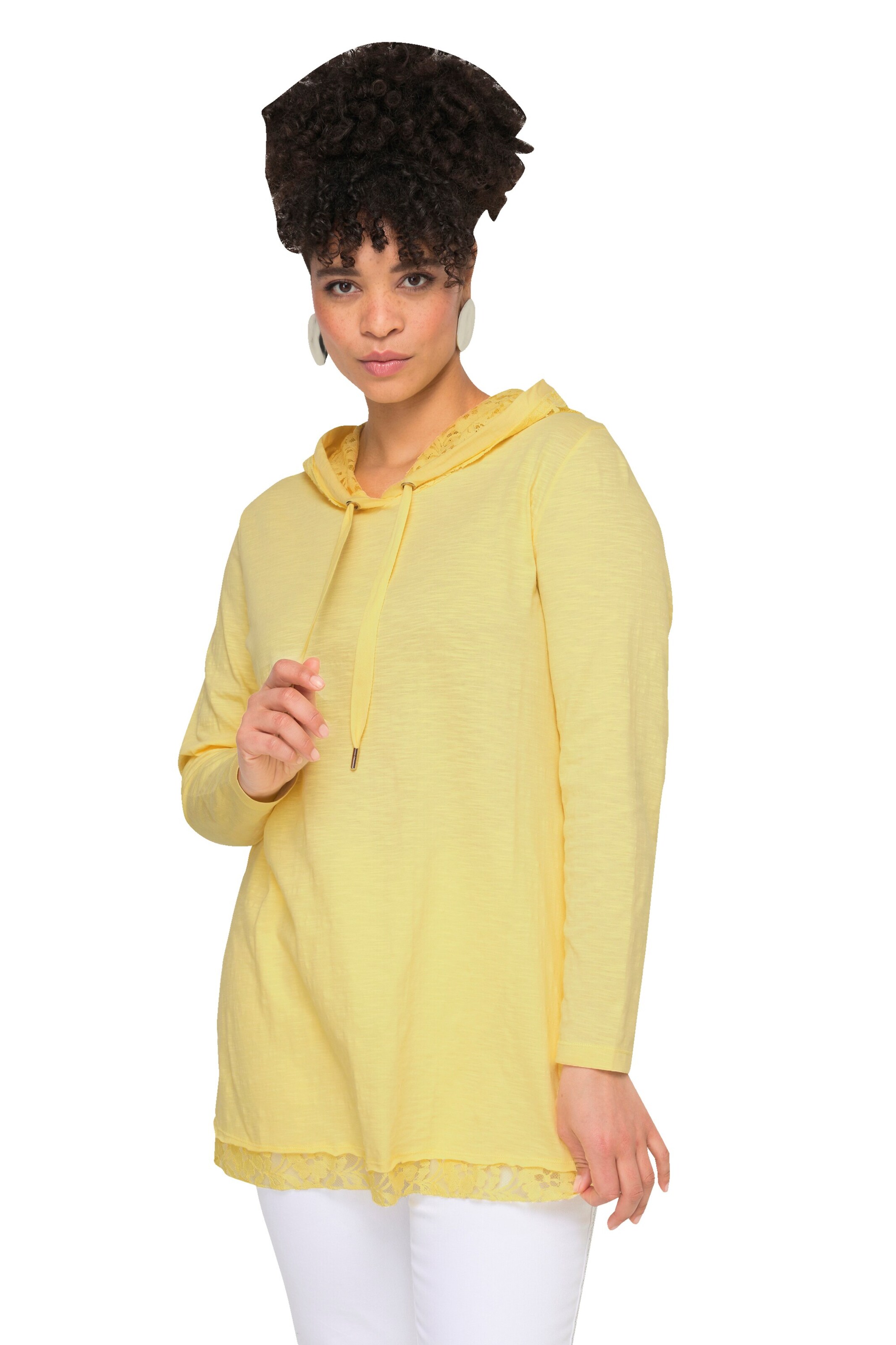 MIAMODA Shirt in Geel: voorkant