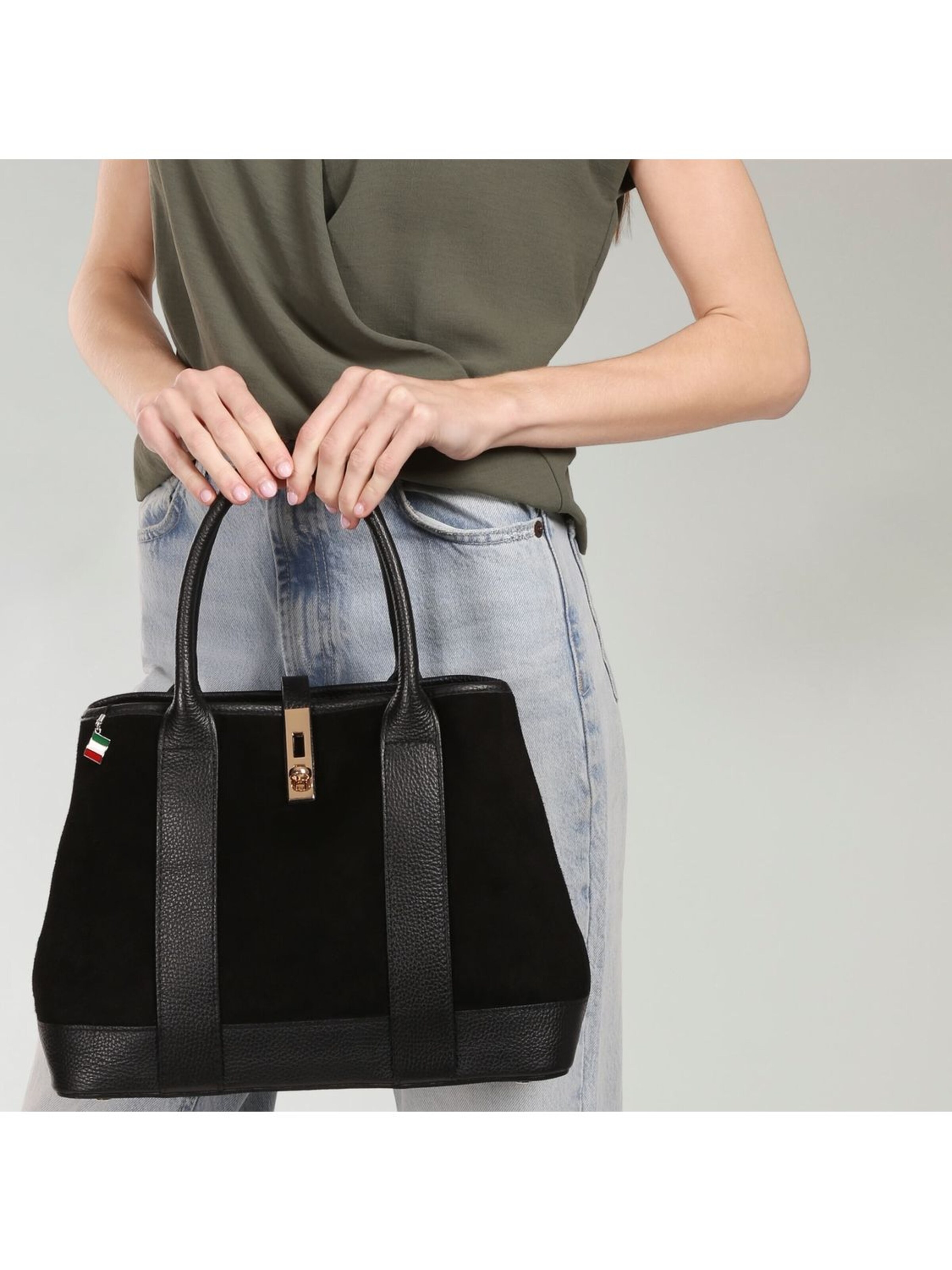 Sac bandoulière Florence en noir