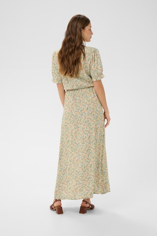 Robe 'CRTiah' Cream en vert