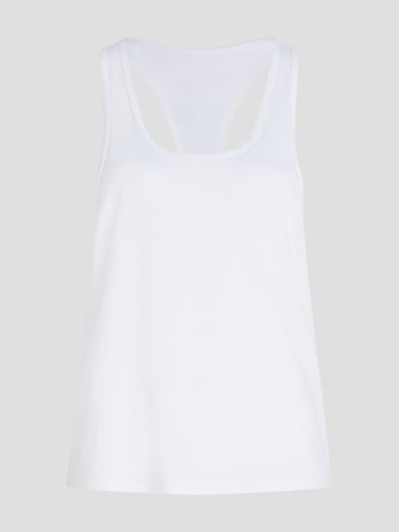 YO-GAYA Sports Top 'Loose Tank Top' in White: front