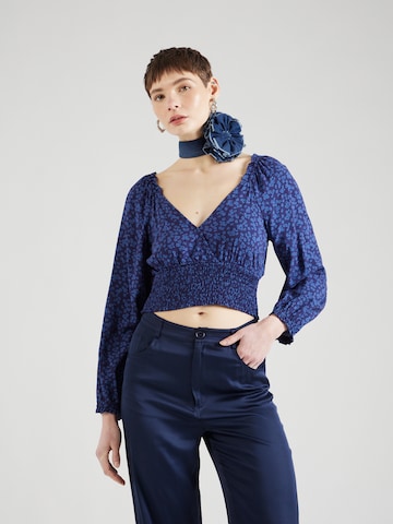 AÉROPOSTALE Blouse in Blauw: voorkant