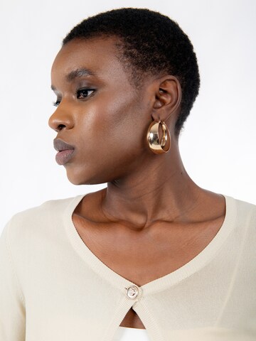 Influencer - Casaco de malha em bege