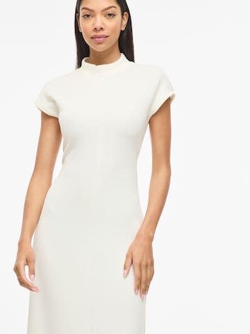 VILA Strikkjole 'VIRaffi' i beige