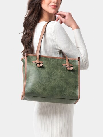 Herling Handtasche 'Isadore' in Grün