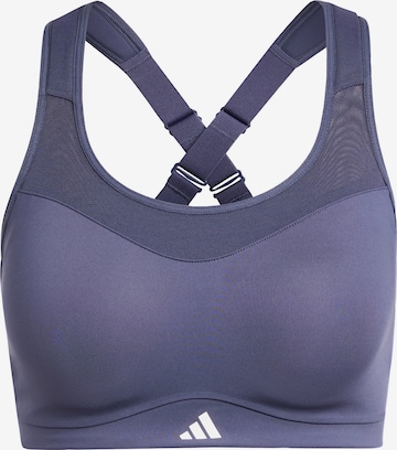 ADIDAS PERFORMANCE Sports Bra 'TLRD' in Blue: front