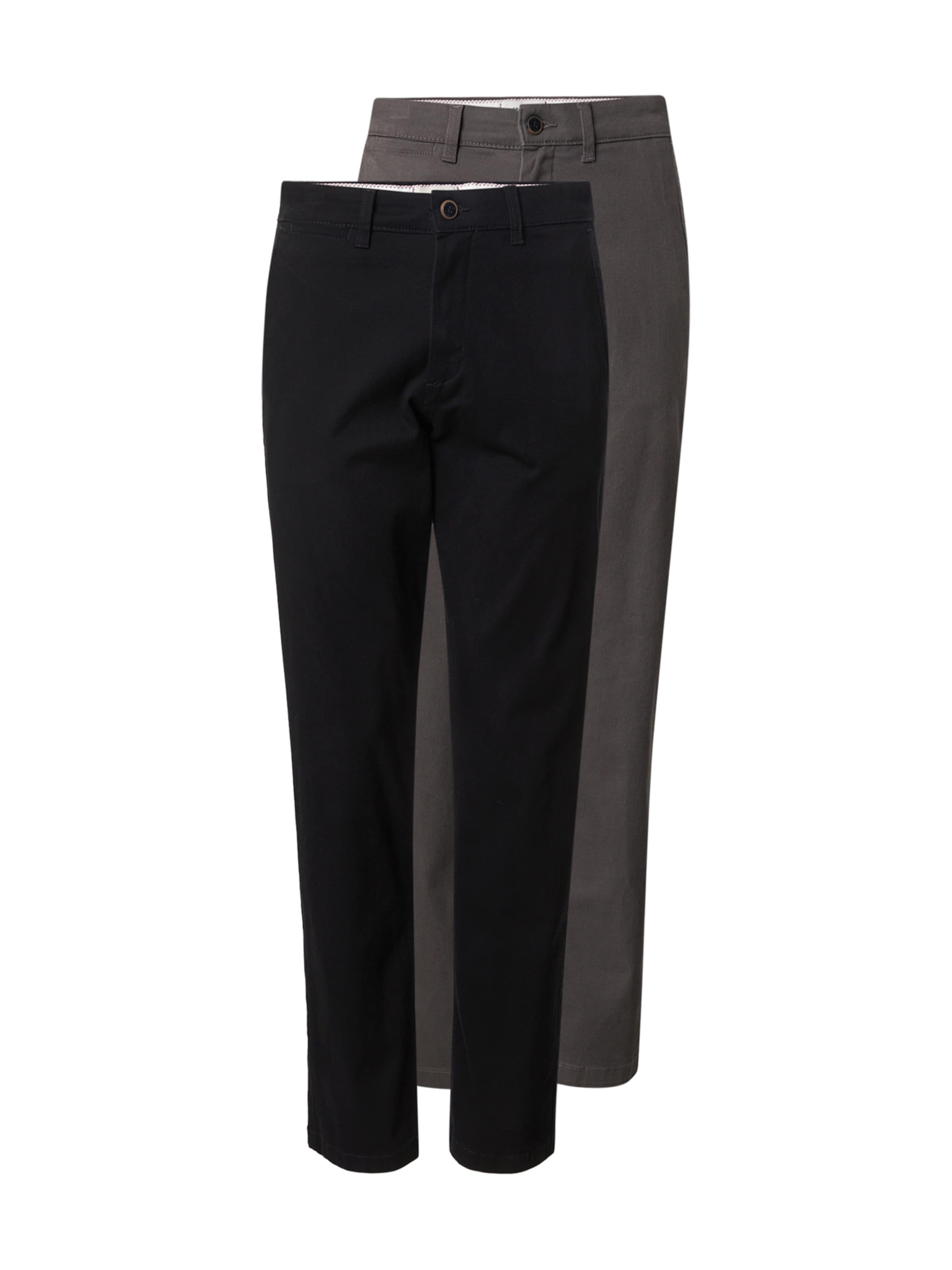 JACK & JONESregular Chino hlače 'JPSTKANE DAVE' - siva boja: prednji dio