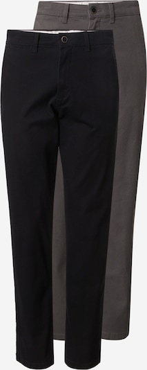 JACK & JONES Chinohousut 'JPSTKANE DAVE' värissä tummanharmaa / musta, Tuotenäkymä