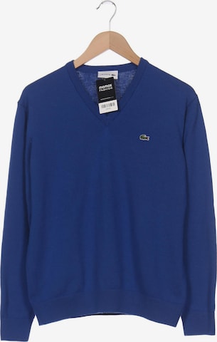 LACOSTE Sweater & Cardigan in L in Blue: front