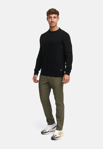 INDICODE JEANS Trui 'INMargous' in Zwart