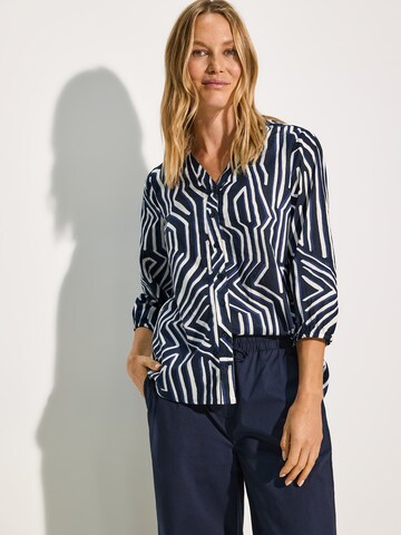 CECIL Bluse in Blau: Vorderseite