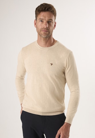 Felix Hardy Pullover i beige: forside