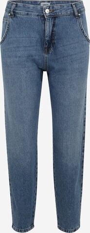 Only Petite Tapered Jeans 'TROY' i blå: framsida